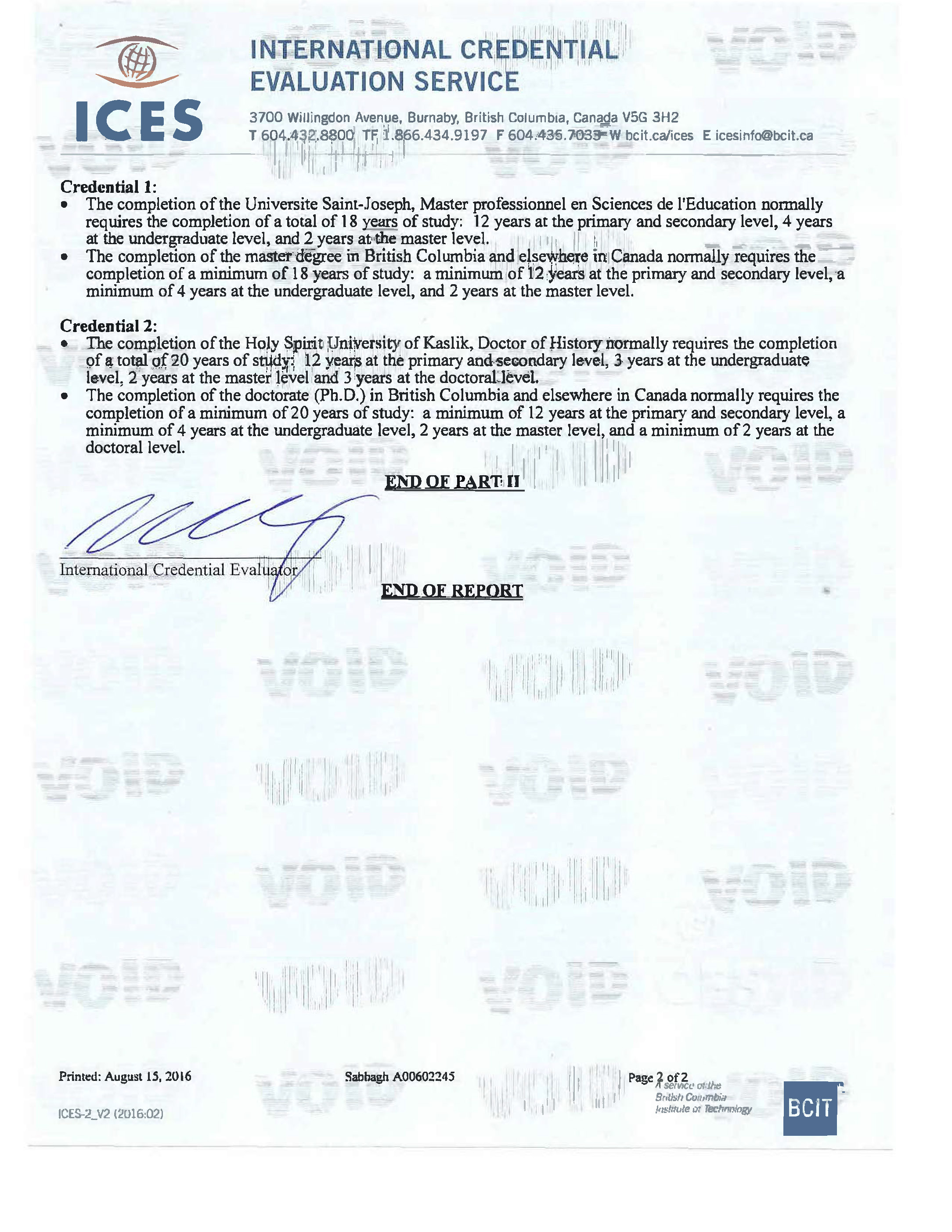 ICES Assessment Document 2